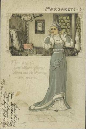 Margarete 3 - Wem mag die Herrlichkeit gehören? [...]