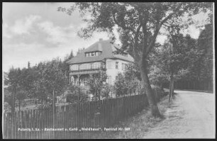 Pulsnitz. Restaurant und Cafe Waldhaus