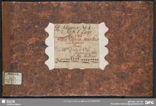 Masses. Arr - Mus.2243-D-1 : V (4), Coro, orch - A