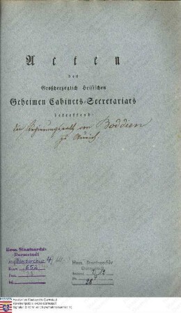 Boddien, Friedrich Gotthard v., Regierungsrat in Aurich