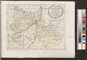 Des Hochstifts Lüttich Mittlerer Theil oder die Grafschaften Hasbain und Franchimont mit der Grafschaft Gronsfeld und den Abteyen Stablo und Malmedy