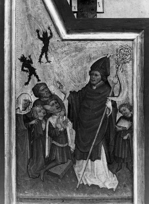 Martinsaltar : Martinsaltar. Tempera, Fichtenholz (um 1430). Flügel. Graz: Steiermärkisches Landesmuseum Joanneum