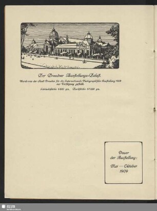 Der Dresdner Ausstellungs-Palast