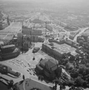 Altstadt von Dresden : Blickrichtung Südosten
