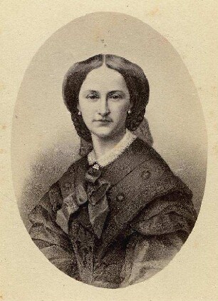 Bildnis Adelheid (1835-1900) Herzogin zu Schleswig-Holstein