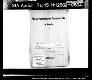 Die Planung eines Aussteuerversicherungsvereins "Brautschatz" in der Synagogengemeinde Neustadt-Gödens