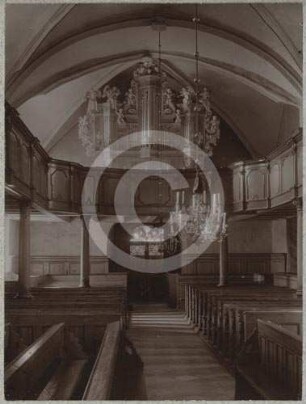 Langhaus der evangelischen Pfarrkirche Domslau