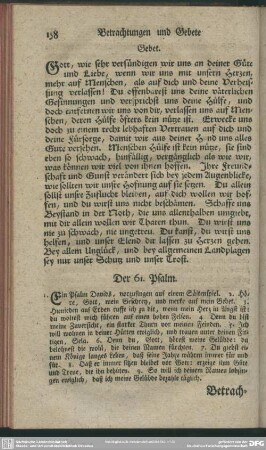 Der 61. Psalm