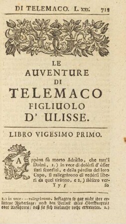 Libro Vigesimo Primo.