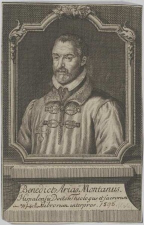 Bildnis des Benedict Arias Montanus