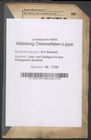 Sonstige: Knieriem, Heinrich: