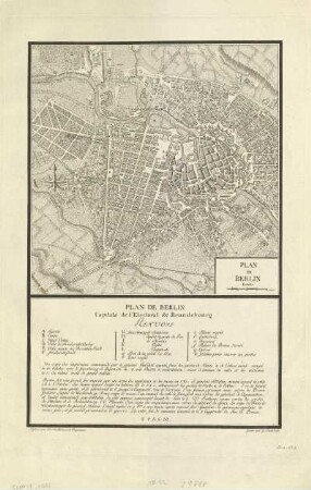 Plan de Berlin : Capitale de l'Electorat de Brandebourg