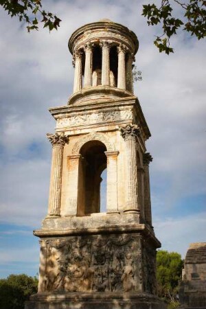 Frankreich. Provence. Bouches du Rhone. Saint Remy de Provence. Les Antiques. Mausoleum