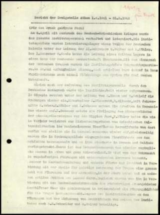 Jahresbericht 01.04.1941 bis 31.03.1942