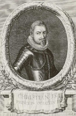 Bildnis Christian I. Fürst von Anhalt-Bernburg