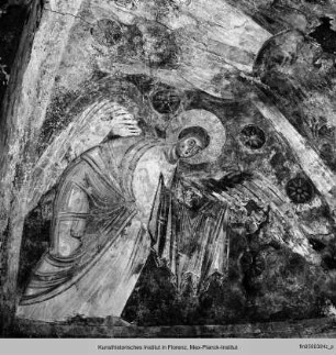 Ausmalung der Apsis : Salvator Mundi