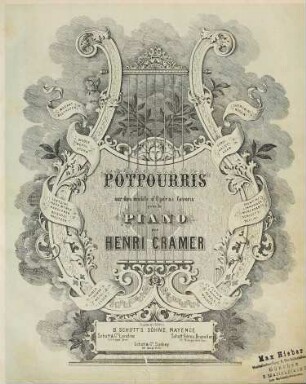 Faust de Gounod : potpourri ; pour le piano
