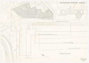 Sprengel-Museum, Hannover Wettbewerbsbeitrag: Ausschreibungsunterlagen: Lageplan 1:500