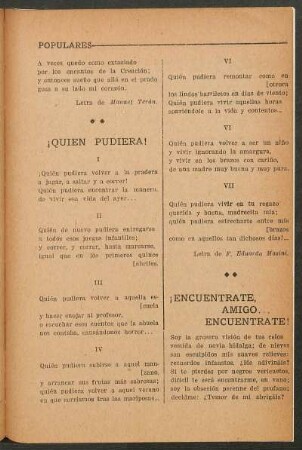 ¡Quien pudiera!