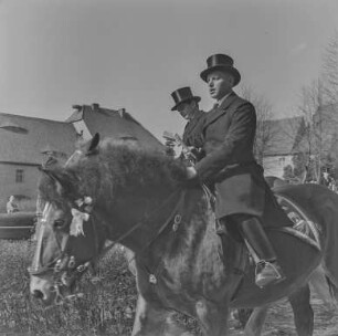 Osterreiter : Osterreiter ziehen durch die Dörfer