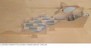 Ev. Gemeindezentrum - Modell des Gesamtgebäudes, (2.Fassung - Ausführung)
