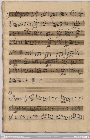 19. Allegretto, C-Dur