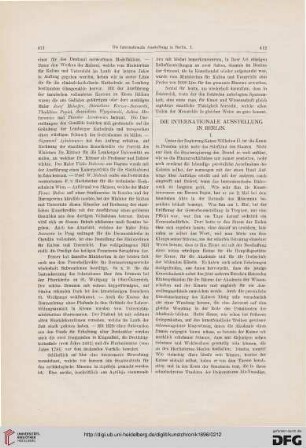 Die internationale Ausstellung in Berlin, [1]