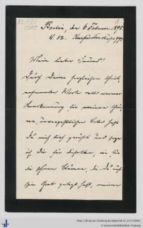 Brief, 06.02.1898