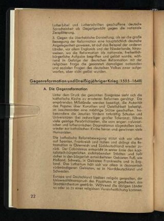 Gegenreformation und Dreißigjähriger Krieg (1555- 1648)