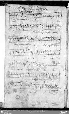 68 Melchior Vulpius: Cum turba plurima conveniret et e singulis civitatibus