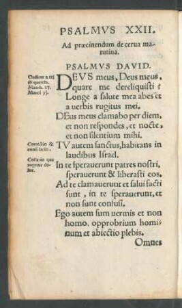 Psalmus XXII.
