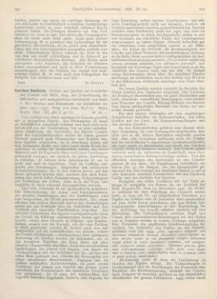 599-601 [Rezension] Concilium Basiliense. Studien und Quellen zur Geschichte des Concils von Basel. I. Bd