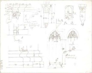 ohne Verfasserangabe; mittelalterliche Kirchen - Details