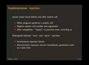 Tracy - UNIX system call tracing