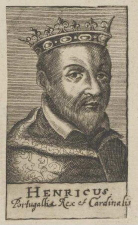 Bildnis des Henricus, König von Portugal