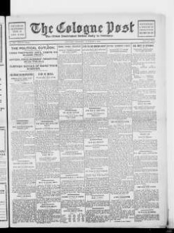 The Cologne Post : the oldest established british daily in Germany