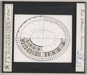 Rom, Colosseum: Grundriss (Seestern-Nr. 19325)