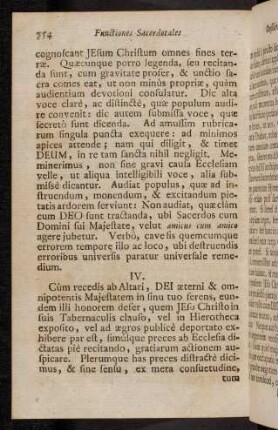 754-757, IV. Cum recedis ab Altari, Dei aeterni & omnipotentis ...