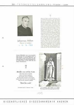 Hillen, Johannes