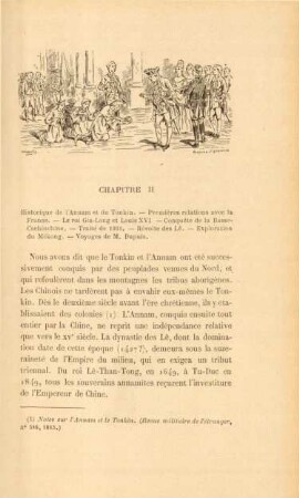 Chapitre II. Historique de l'annam et du Tonkin. - ...
