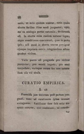Curatio Empirica.