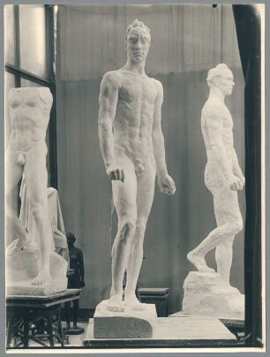 Mann vom Menschenpaar, Entwurf, 1942, Gips