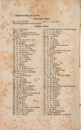 Verslag van het verhandelde in de sectievergaderingen en de algemeene vergadering : gehouden op ..., inclusief het jaarverslag over ... 1847