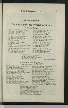 Das Obererzgebirge