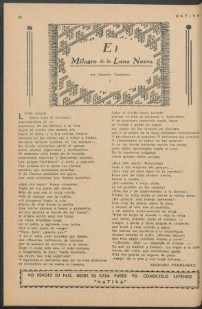 El Milagro de la Luna Nueva