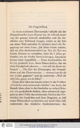Die Fragestellung