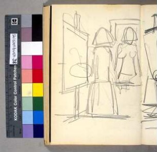 Roberte im Atelier