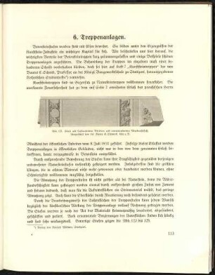 6. Treppenanlagen.