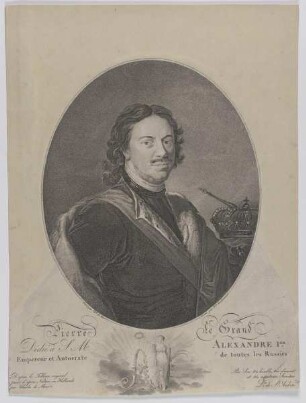 Bildnis des Pierre le Grand, Empereur de toutes les Russies