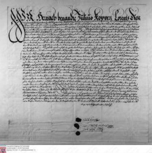 Heidelberger Bestandsbrief für Heidelberger Bürger
